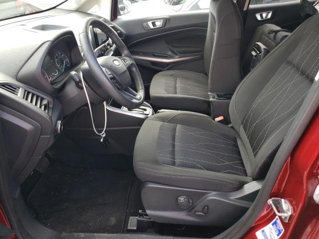 MAJ3S2GE7KC282102 - 2019 FORD ECOSPORT SE Rouge photo 7