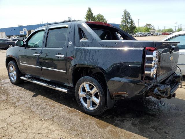 3GNTKGE77DG349204 - 2013 CHEVROLET AVALANCHE LTZ BLACK photo 2