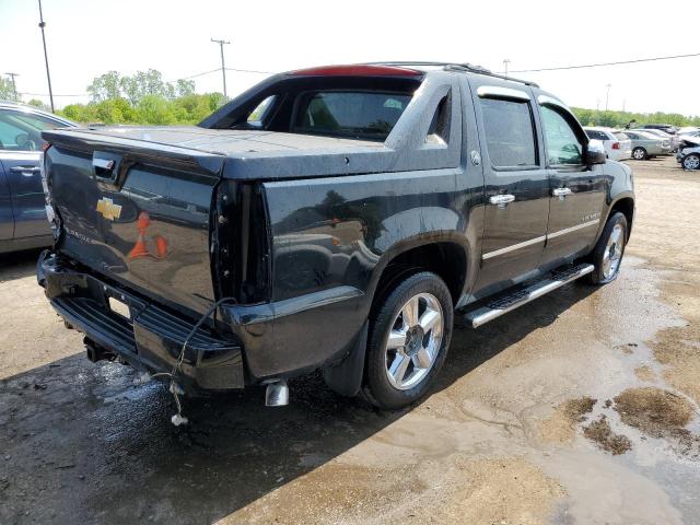 3GNTKGE77DG349204 - 2013 CHEVROLET AVALANCHE LTZ BLACK photo 3