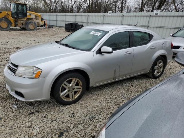 1C3CDZCB6CN177747 - 2012 DODGE AVENGER SXT SILVER photo 1