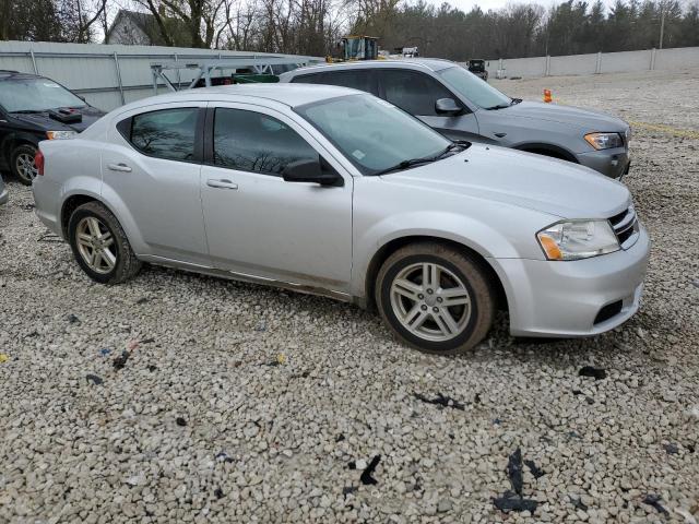 1C3CDZCB6CN177747 - 2012 DODGE AVENGER SXT SILVER photo 4