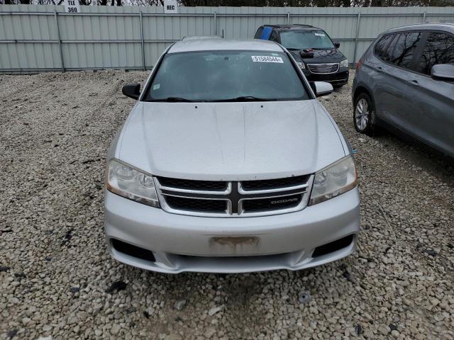 1C3CDZCB6CN177747 - 2012 DODGE AVENGER SXT SILVER photo 5