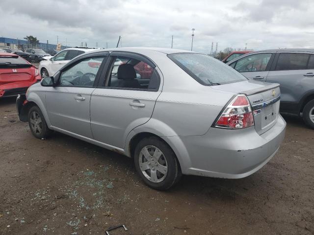 KL1TD5DE2AB050707 - 2010 CHEVROLET AVEO LS SILVER photo 2