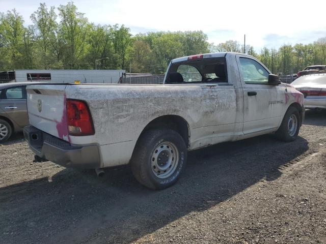 3D7JB1EK9BG531541 - 2011 DODGE RAM 1500 WHITE photo 3