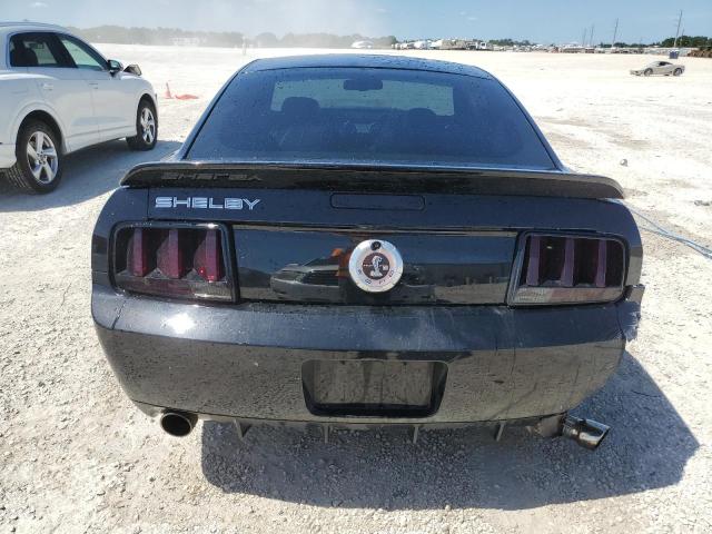 1ZVHT88S275309350 - 2007 FORD MUSTANG SHELBY GT500 BLACK photo 6