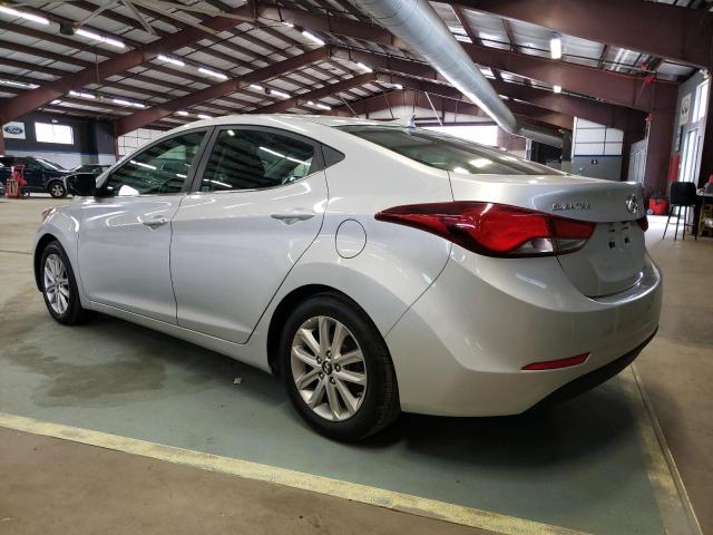 5NPDH4AE2FH594081 - 2015 HYUNDAI ELANTRA SE SILVER photo 2