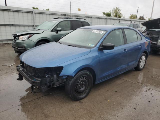 3VW2K7AJ4FM303899 - 2015 VOLKSWAGEN JETTA BASE 蓝色 照片 1