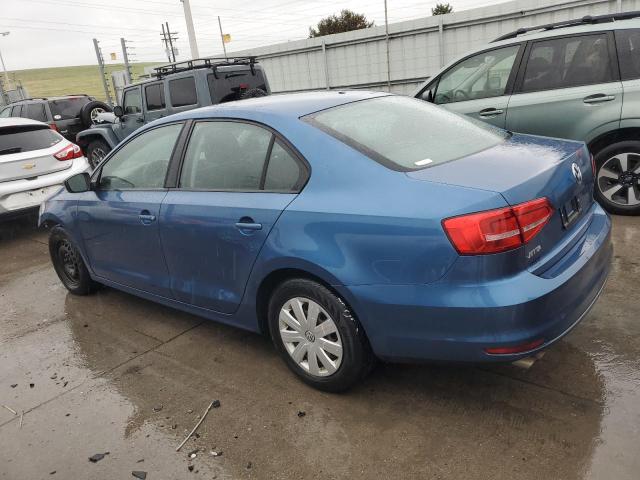 3VW2K7AJ4FM303899 - 2015 VOLKSWAGEN JETTA BASE 蓝色 照片 2