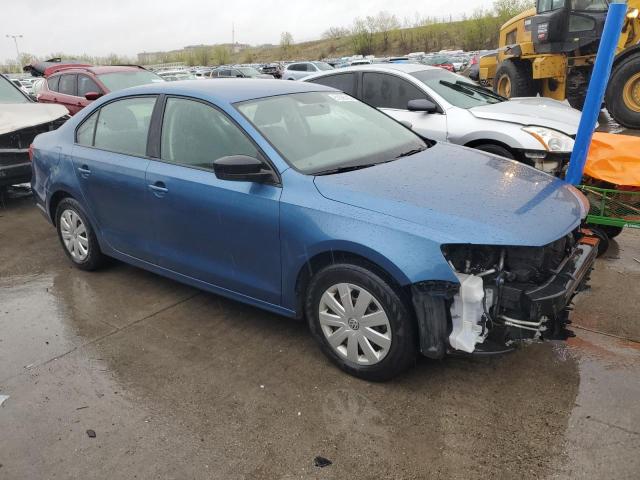 3VW2K7AJ4FM303899 - 2015 VOLKSWAGEN JETTA BASE 蓝色 照片 4