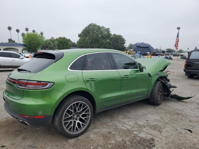 WP1AB2A59KLB30427 - 2019 PORSCHE MACAN S GREEN photo 3