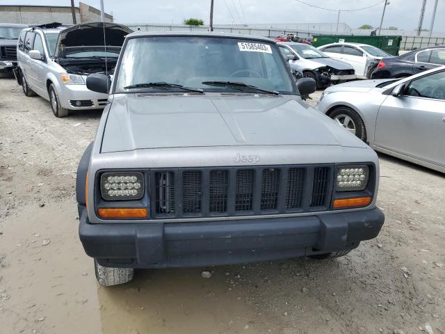 1J4FF28S6YL186190 - 2000 JEEP CHEROKEE SE GRAY photo 5