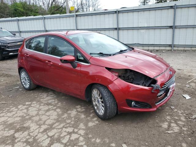 3FADP4FJXEM182613 - 2014 FORD FIESTA TITANIUM RED photo 4