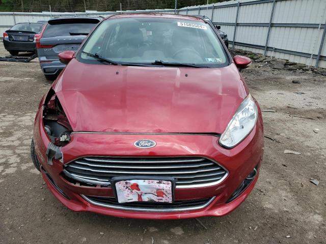 3FADP4FJXEM182613 - 2014 FORD FIESTA TITANIUM RED photo 5