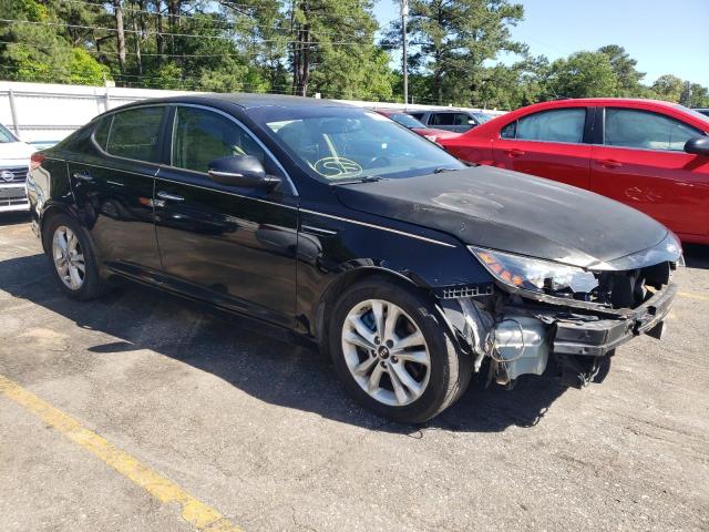 KNAGN4A6XB5143387 - 2011 KIA OPTIMA EX BLACK photo 4