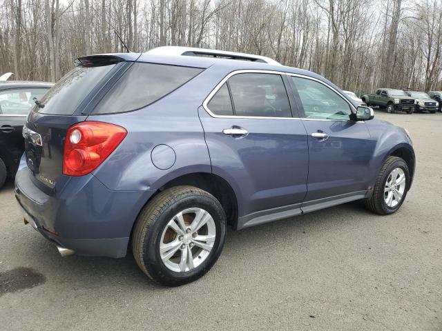 2GNFLGE33D6172587 - 2013 CHEVROLET EQUINOX LTZ BLUE photo 3