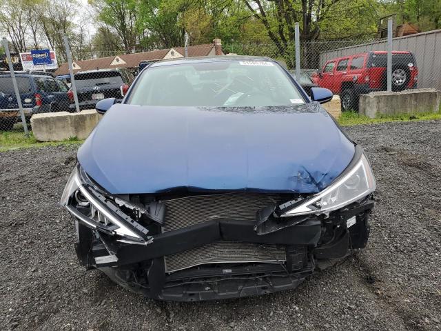 5NPD74LF0KH476436 - 2019 HYUNDAI ELANTRA SE BLUE photo 5