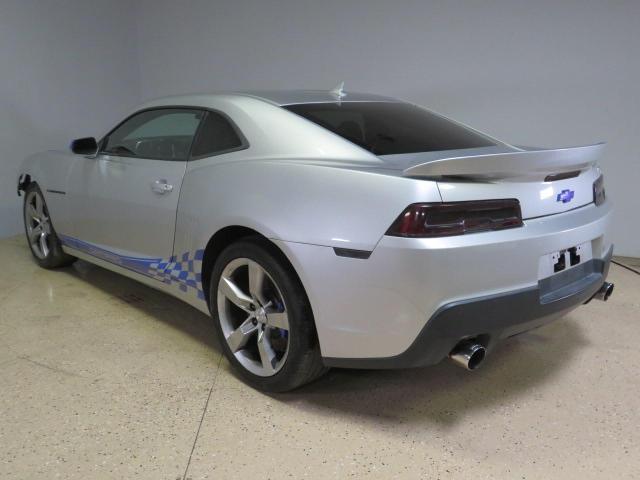 2G1FJ1EJXE9300732 - 2014 CHEVROLET CAMARO SS SILVER photo 4