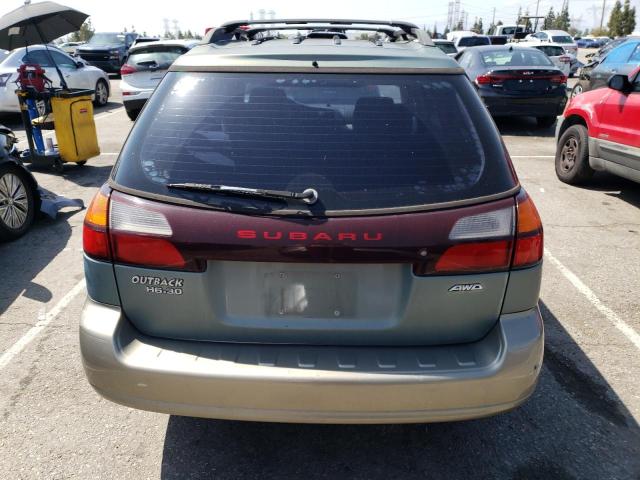 4S3BH815847613412 - 2004 SUBARU LEGACY OUTBACK H6 3.0 SPECIAL TWO TONE photo 6