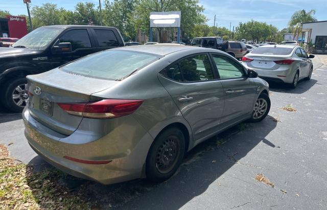 KMHD74LF8JU481044 - 2018 HYUNDAI ELANTRA SE GRAY photo 4