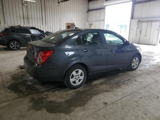 1G1JA5SG4D4190854 - 2013 CHEVROLET SONIC LS GRAY photo 3