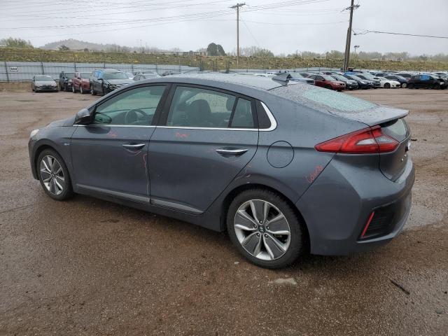 KMHC85LC2HU023689 - 2017 HYUNDAI IONIQ LIMITED GRAY photo 2