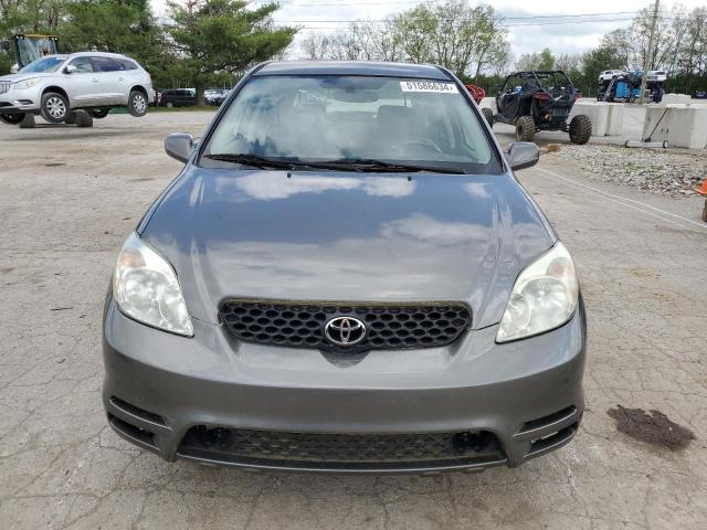 2T1KR32E04C226088 - 2004 TOYOTA COROLLA MA XR GRAY photo 5