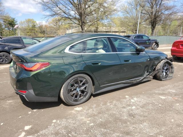 WBY73AW09PFP75583 - 2023 BMW I4 EDRIVE 40 绿色 照片 3