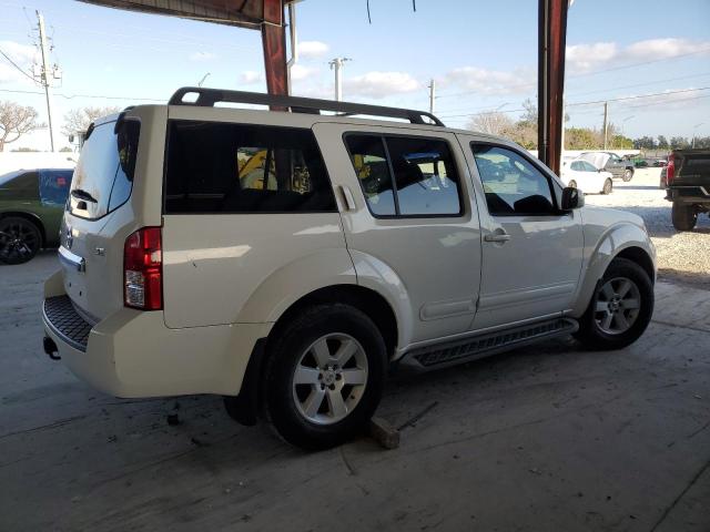 5N1AR18U68C661092 - 2008 NISSAN PATHFINDER S WHITE photo 3