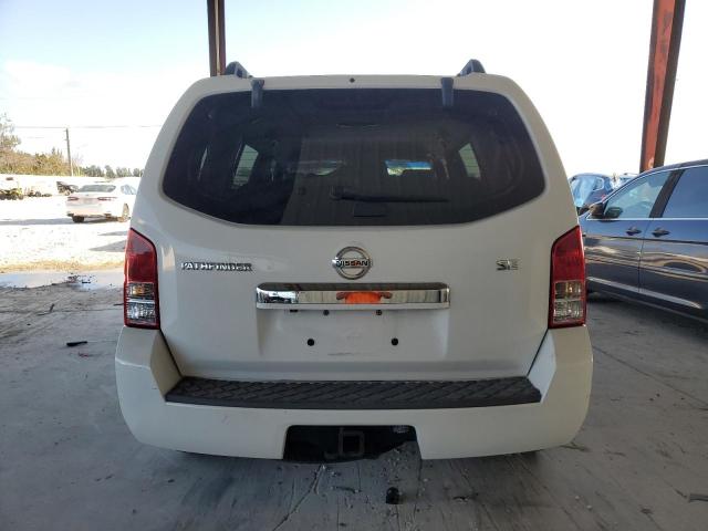 5N1AR18U68C661092 - 2008 NISSAN PATHFINDER S WHITE photo 6