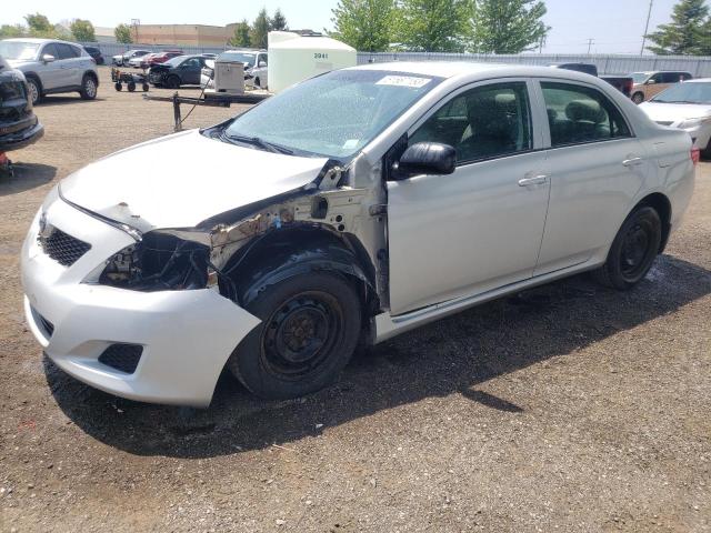 2T1BU4EE4AC253709 - 2010 TOYOTA COROLLA BASE SILVER photo 1