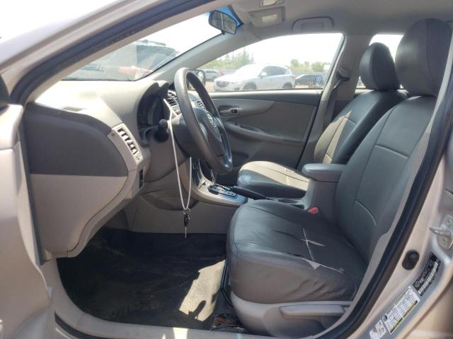 2T1BU4EE4AC253709 - 2010 TOYOTA COROLLA BASE SILVER photo 7