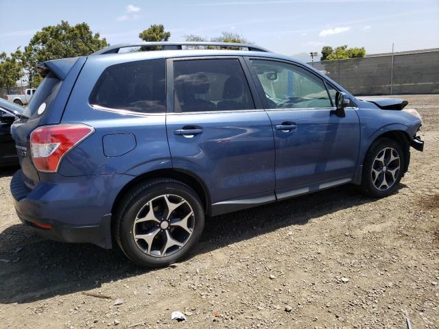 JF2SJGPC2EH509032 - 2014 SUBARU FORESTER 2.0XT TOURING BLUE photo 3