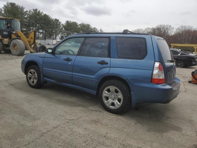JF1SG63657H717759 - 2007 SUBARU FORESTER 2.5X BLUE photo 2