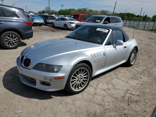 4USCN53442LL50303 - 2002 BMW Z3 3.0 SILVER photo 1