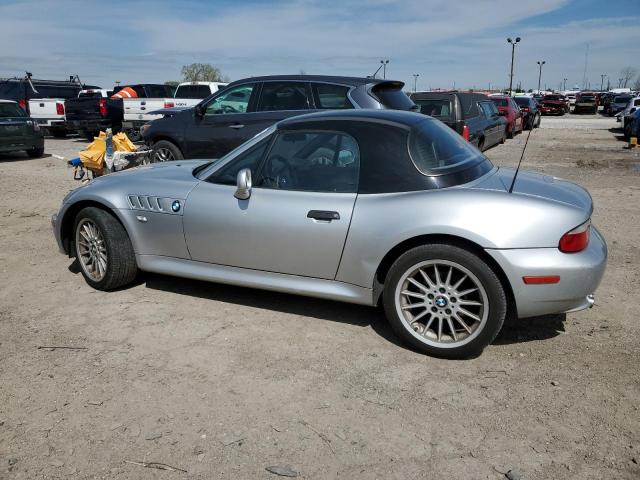 4USCN53442LL50303 - 2002 BMW Z3 3.0 SILVER photo 2