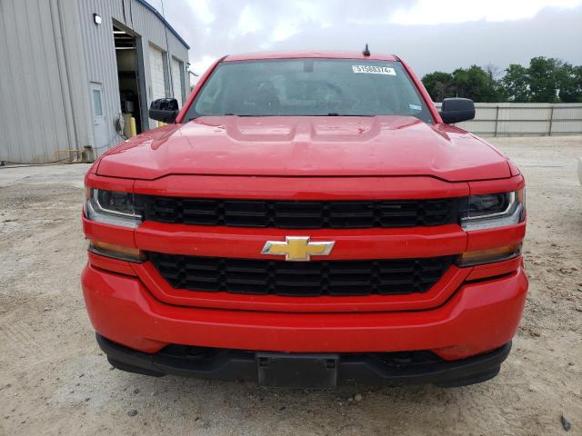 1GCRCPEC6JZ341054 - 2018 CHEVROLET SILV1500 4 C1500 CUSTOM RED photo 5