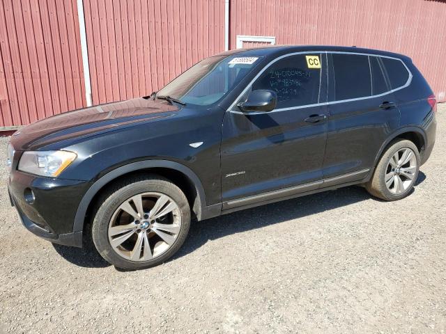 5UXWX7C51EL983586 - 2014 BMW X3 XDRIVE35I BLACK photo 1