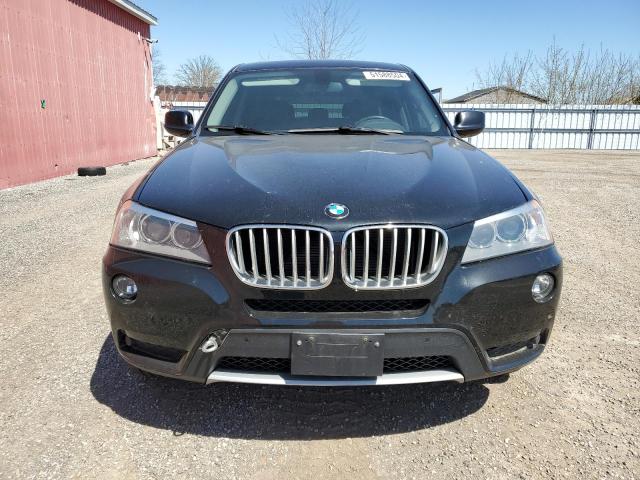 5UXWX7C51EL983586 - 2014 BMW X3 XDRIVE35I BLACK photo 5