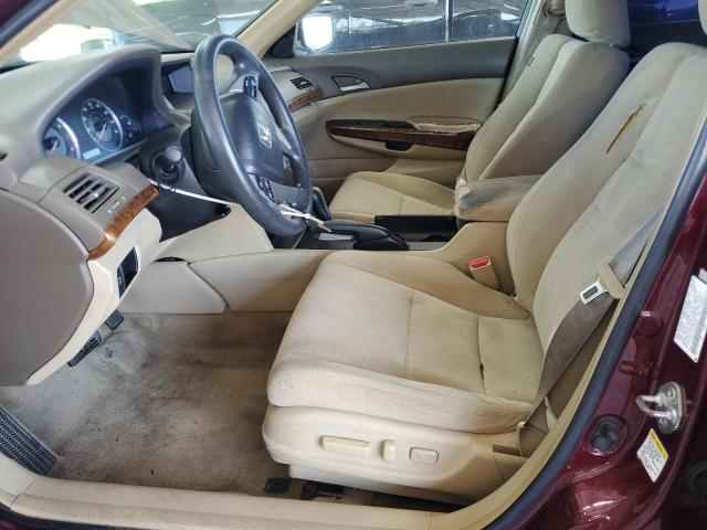 1HGCP26749A135970 - 2009 HONDA ACCORD EX BURGUNDY photo 7