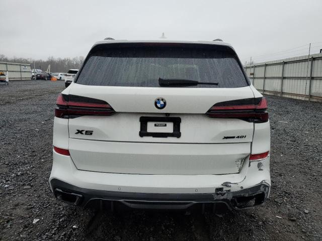 5UXCR6C04M9E11700 - 2021 BMW X5 XDRIVE40I WHITE photo 6