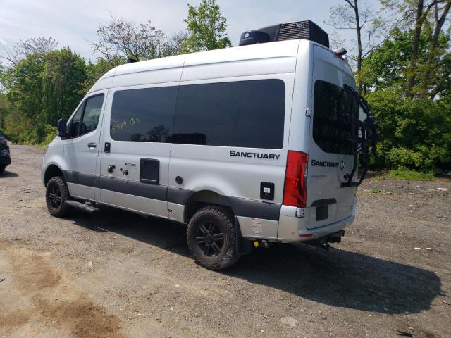 W1X4EBVY6LT042432 - 2020 MERCEDES-BENZ SPRINTER 2500 GRAY photo 2