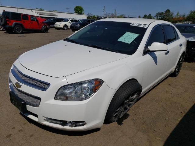 1G1ZE5EU3BF335229 - 2011 CHEVROLET MALIBU LTZ თეთრი ფოტო 1