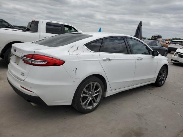 3FA6P0CD2LR240584 - 2020 FORD FUSION SEL WHITE photo 3