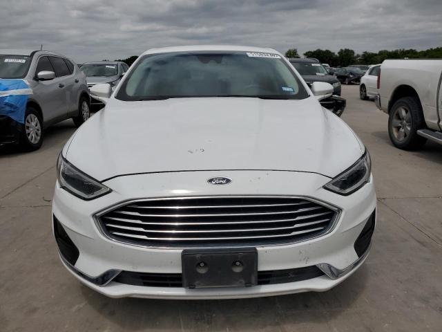 3FA6P0CD2LR240584 - 2020 FORD FUSION SEL WHITE photo 5