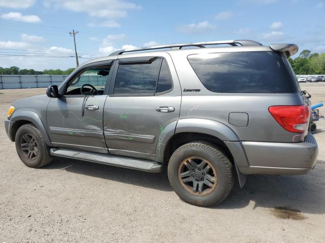 5TDZT38A15S246055 - 2005 TOYOTA SEQUOIA LIMITED GRAY photo 2