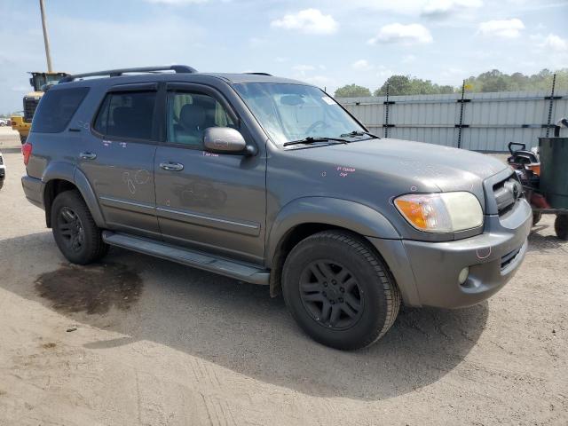 5TDZT38A15S246055 - 2005 TOYOTA SEQUOIA LIMITED GRAY photo 4