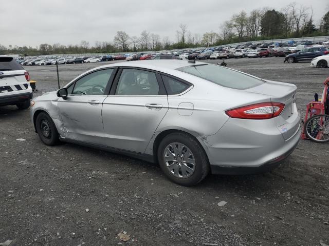 1FA6P0G73E5381495 - 2014 FORD FUSION S SILVER photo 2