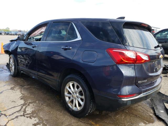 3GNAXSEV5JS547184 - 2018 CHEVROLET EQUINOX LT BLUE photo 2