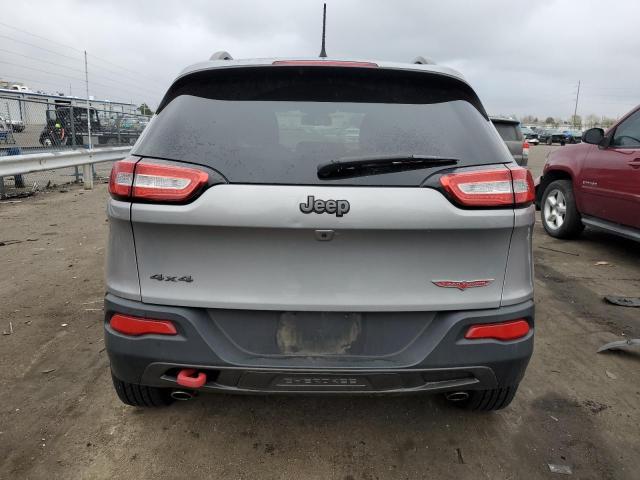 1C4PJMBSXFW785442 - 2015 JEEP CHEROKEE TRAILHAWK ვერცხლისფერი ფოტო 6