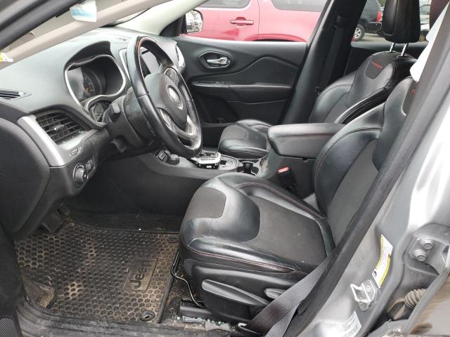 1C4PJMBSXFW785442 - 2015 JEEP CHEROKEE TRAILHAWK ვერცხლისფერი ფოტო 7